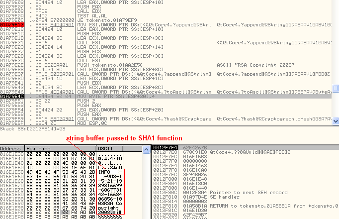 rsa binding id